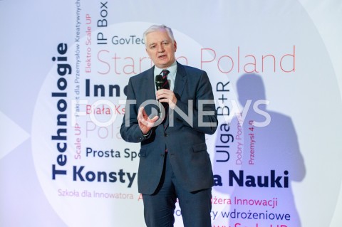  26.02.2019 WARSZAWA<br />
KONFERENCJA POPRZEDZAJACA RADE DS INNOWACYJNOSCI<br />
N/Z JAROSLAW GOWIN<br />
 