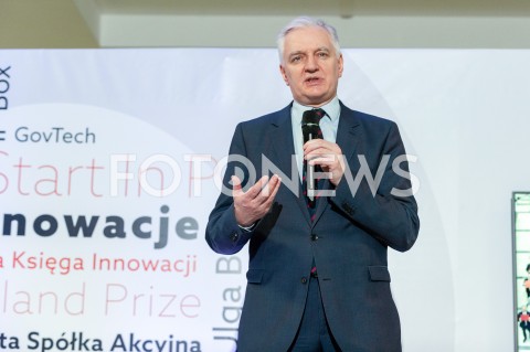  26.02.2019 WARSZAWA<br />
KONFERENCJA POPRZEDZAJACA RADE DS INNOWACYJNOSCI<br />
N/Z JAROSLAW GOWIN<br />
 