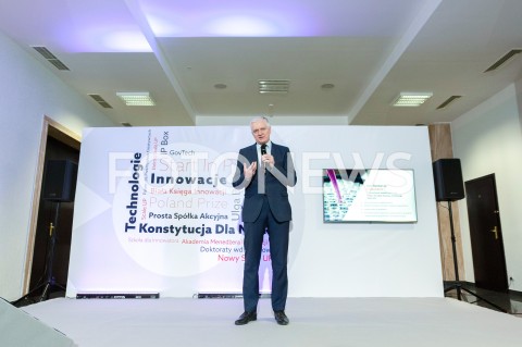  26.02.2019 WARSZAWA<br />
KONFERENCJA POPRZEDZAJACA RADE DS INNOWACYJNOSCI<br />
N/Z JAROSLAW GOWIN<br />
 