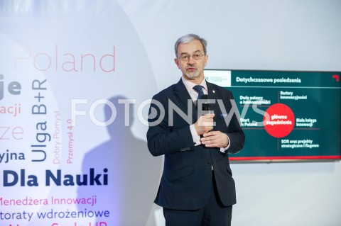  26.02.2019 WARSZAWA<br />
KONFERENCJA POPRZEDZAJACA RADE DS INNOWACYJNOSCI<br />
N/Z JERZY KWIECINSKI<br />
 