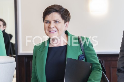  26.02.2019 WARSZAWA<br />
POSIEDZENIE RADY MINISTROW<br />
POSIEDZENIE RZADU<br />
N/Z BEATA SZYDLO<br />
 