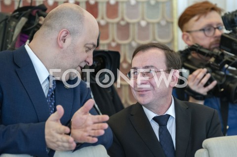  26.02.2019 WARSZAWA<br />
POSIEDZENIE RADY MINISTROW<br />
POSIEDZENIE RZADU<br />
N/Z MARIUSZ KAMINSKI LUKASZ PIEBIAK<br />
 