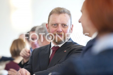  26.02.2019 WARSZAWA<br />
POSIEDZENIE RADY MINISTROW<br />
POSIEDZENIE RZADU<br />
N/Z LUKASZ SZUMOWSKI<br />
 