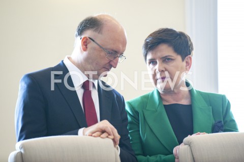  26.02.2019 WARSZAWA<br />
POSIEDZENIE RADY MINISTROW<br />
POSIEDZENIE RZADU<br />
N/Z BEATA SZYDLO PIOTR WAWRZYK<br />
 