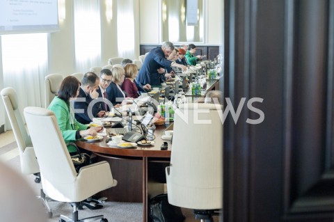  26.02.2019 WARSZAWA<br />
POSIEDZENIE RADY MINISTROW<br />
POSIEDZENIE RZADU<br />
N/Z JAN KRZYSZTOF ARDANOWSKI SALA POSIEDZEN WIDOK VIEW MINISTROWIE<br />
 