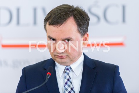  26.02.2019 WARSZAWA<br />
KONFERENCJA PRASOWA W MINISTERSTWIE SPRAWIEDLIWOSCI NT. REFORMY PRAWA RODZINNEGO<br />
N/Z ZBIGNIEW ZIOBRO<br />
 