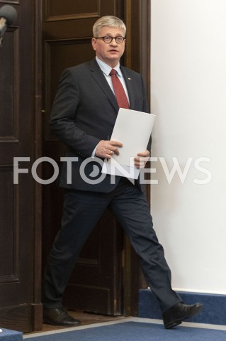  27.02.2019 WARSZAWA<br />
BRIEFING PRASOWY SZEFA BBN<br />
N/Z PAWEL SOLOCH<br />
 