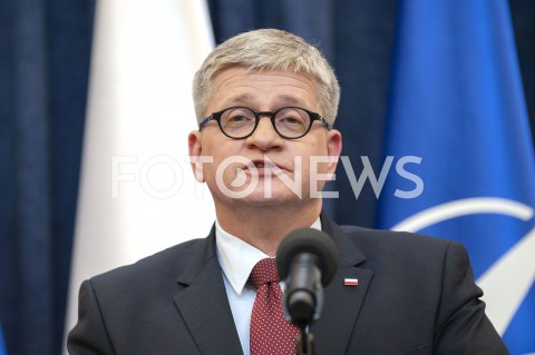  27.02.2019 WARSZAWA<br />
BRIEFING PRASOWY SZEFA BBN<br />
N/Z PAWEL SOLOCH<br />
 