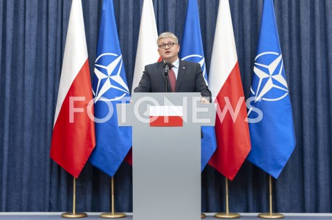  27.02.2019 WARSZAWA<br />
BRIEFING PRASOWY SZEFA BBN<br />
N/Z PAWEL SOLOCH<br />
 