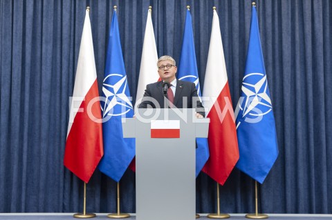  27.02.2019 WARSZAWA<br />
BRIEFING PRASOWY SZEFA BBN<br />
N/Z PAWEL SOLOCH<br />
 