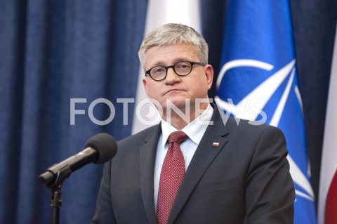  27.02.2019 WARSZAWA<br />
BRIEFING PRASOWY SZEFA BBN<br />
N/Z PAWEL SOLOCH<br />
 