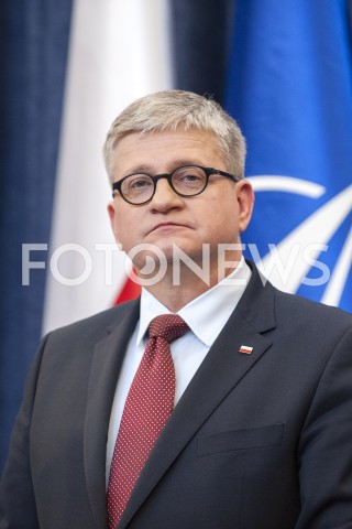  27.02.2019 WARSZAWA<br />
BRIEFING PRASOWY SZEFA BBN<br />
N/Z PAWEL SOLOCH<br />
 