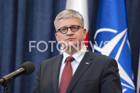  27.02.2019 WARSZAWA<br />
BRIEFING PRASOWY SZEFA BBN<br />
N/Z PAWEL SOLOCH<br />
 
