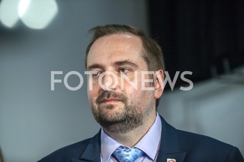  27.02.2019 WARSZAWA<br />PREZENTACJA LOGO I NAZWY KOALICJI PROPOLSKIEJ KONFEDERACJA<br />N/Z MACIEJ MACIEJOWSKI<br /> 