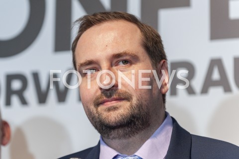  27.02.2019 WARSZAWA<br />
PREZENTACJA LOGO I NAZWY KOALICJI PROPOLSKIEJ KONFEDERACJA<br />
N/Z MACIEJ MACIEJOWSKI<br />
 