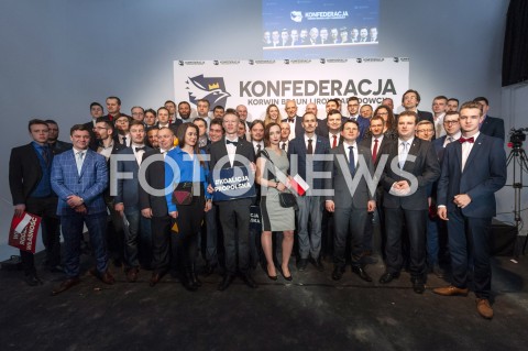  27.02.2019 WARSZAWA<br />
PREZENTACJA LOGO I NAZWY KOALICJI PROPOLSKIEJ KONFEDERACJA<br />
N/Z CZLONKOWIE WOLNOSC I SKUTECZNI<br />
 