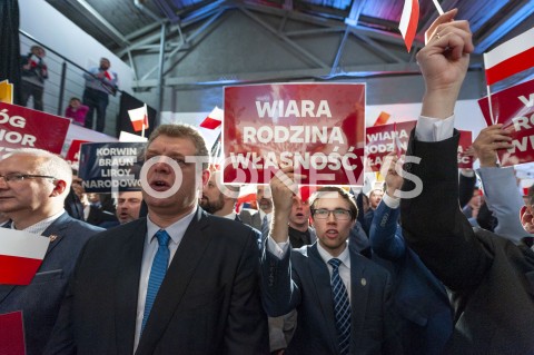 Prezentacja loga i nazwy Koalicji Propolskiej Konfederacja w Warszawie