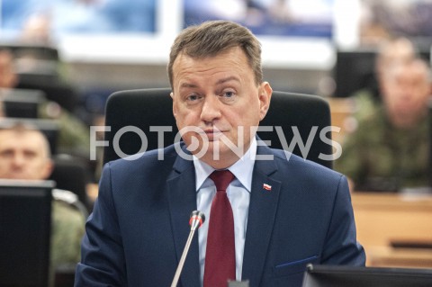  28.02.2019 WARSZAWA<br />
ODPRAWA Z KIEROWNICTWEM SIL ZBROJNYCH RP<br />
N/Z MARIUSZ BLASZCZAK<br />
 