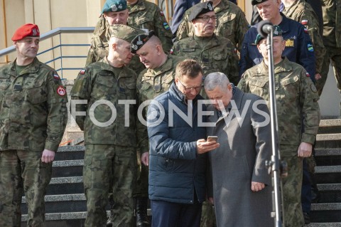  28.02.2019 WARSZAWA<br />
ODPRAWA Z KIEROWNICTWEM SIL ZBROJNYCH RP<br />
N/Z MAREK LAPINSKI<br />
 