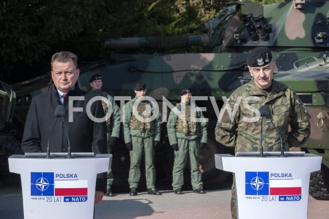  28.02.2019 WARSZAWA<br />
ODPRAWA Z KIEROWNICTWEM SIL ZBROJNYCH RP<br />
N/Z MARIUSZ BLASZCZAK RAJMUND ANDRZEJCZAK<br />
 