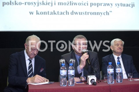  28.02.2019 WARSZAWA<br />
SPOTKANIE Z AMBASADOREM FEDERACJI ROSYJSKIEJ<br />
N/Z SIERGIEJ ANDRIEJEW JERZY SMOLINSKI JOZEF BRYLL<br />
 