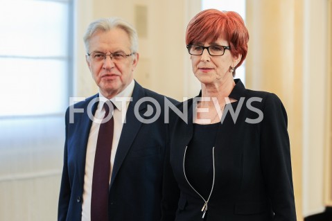  28.02.2019 WARSZAWA<br />BRIEFING PRASOWY MINISTER RODZINY PRACY I POLITYKI SPOLECZNEJ<br />N/Z KRZYSZTOF MICHALKIEWICZ ELZBIETA RAFALSKA<br /> 
