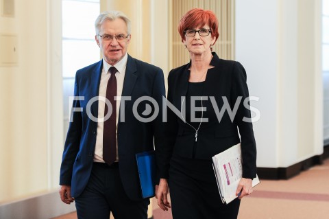  28.02.2019 WARSZAWA<br />BRIEFING PRASOWY MINISTER RODZINY PRACY I POLITYKI SPOLECZNEJ<br />N/Z KRZYSZTOF MICHALKIEWICZ ELZBIETA RAFALSKA<br /> 