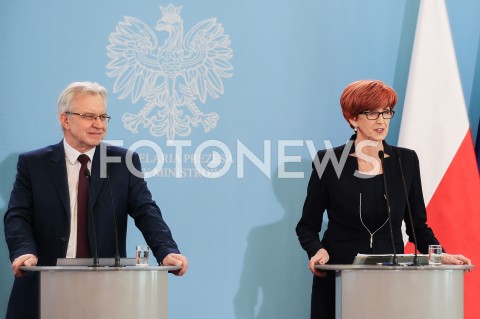  28.02.2019 WARSZAWA<br />BRIEFING PRASOWY MINISTER RODZINY PRACY I POLITYKI SPOLECZNEJ<br />N/Z KRZYSZTOF MICHALKIEWICZ ELZBIETA RAFALSKA<br /> 