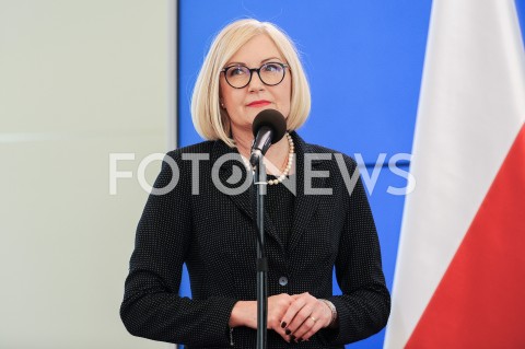  28.02.2019 WARSZAWA<br />BRIEFING PRASOWY MINISTER RODZINY PRACY I POLITYKI SPOLECZNEJ<br />N/Z RZECZNIK RZADU JOANNA KOPCINSKA <br /> 