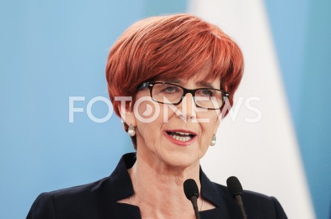  28.02.2019 WARSZAWA<br />BRIEFING PRASOWY MINISTER RODZINY PRACY I POLITYKI SPOLECZNEJ<br />N/Z ELZBIETA RAFALSKA<br /> 