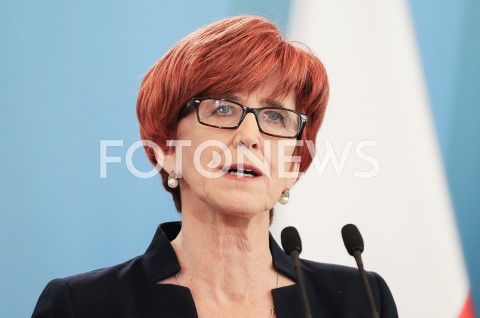  28.02.2019 WARSZAWA<br />BRIEFING PRASOWY MINISTER RODZINY PRACY I POLITYKI SPOLECZNEJ<br />N/Z ELZBIETA RAFALSKA<br /> 