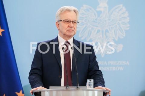  28.02.2019 WARSZAWA<br />BRIEFING PRASOWY MINISTER RODZINY PRACY I POLITYKI SPOLECZNEJ<br />N/Z KRZYSZTOF MICHALKIEWICZ<br /> 