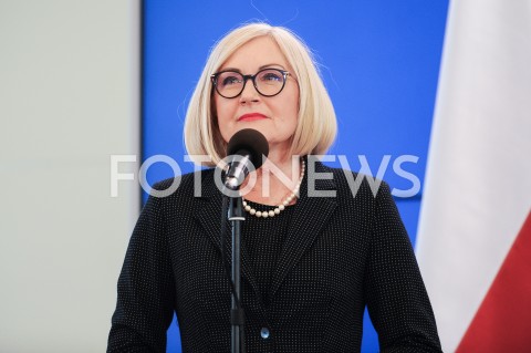  28.02.2019 WARSZAWA<br />BRIEFING PRASOWY MINISTER RODZINY PRACY I POLITYKI SPOLECZNEJ<br />N/Z RZECZNIK RZADU JOANNA KOPCINSKA<br /> 