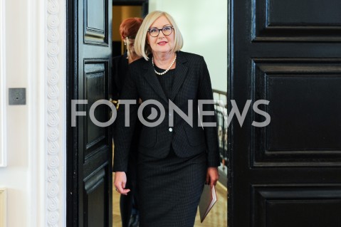  28.02.2019 WARSZAWA<br />BRIEFING PRASOWY MINISTER RODZINY PRACY I POLITYKI SPOLECZNEJ<br />N/Z RZECZNIK RZADU JOANNA KOPCINSKA<br /> 