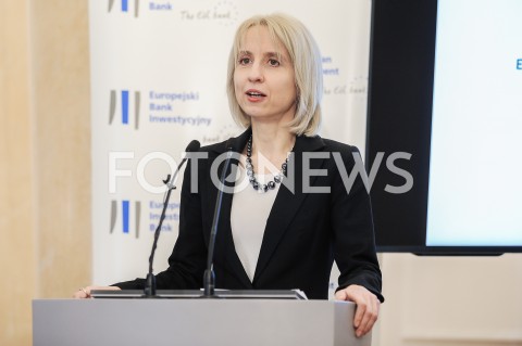 28.02.2019 WARSZAWA<br />
KONFERENCJA PRASOWA EUROPEJSKIEGO BANKU INWESTYCYJNEGO<br />
N/Z TERESA CZERWINSKA<br />
 