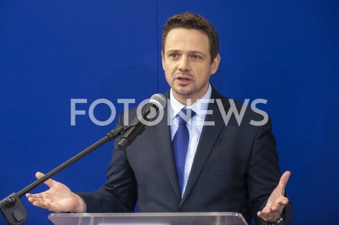  01.03.2019 WARSZAWA<br />
100 DNI PREZYDENTA TRZASKOWSKIEGO<br />
KONFERENCJA PRASOWA<br />
N/Z RAFAL TRZASKOWSKI<br />
 