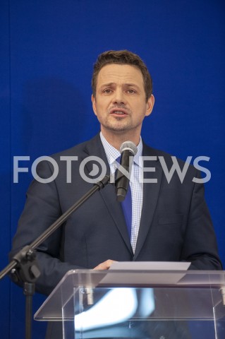 01.03.2019 WARSZAWA<br />
100 DNI PREZYDENTA TRZASKOWSKIEGO<br />
KONFERENCJA PRASOWA<br />
N/Z RAFAL TRZASKOWSKI<br />
 