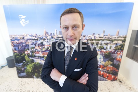  01.03.2019 WARSZAWA<br />
100 DNI PREZYDENTA TRZASKOWSKIEGO<br />
KONFERENCJA PRASOWA<br />
N/Z PAWEL RABIEJ<br />
 