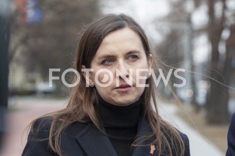  01.03.2019 WARSZAWA<br />
PREZENTACJA NOWEJ WSPOLPRACOWNICZKI ROBERTA BIEDRONIA<br />
N/Z SYLWIA SPUREK<br />
 