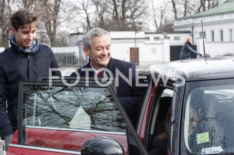  01.03.2019 WARSZAWA<br />
PREZENTACJA NOWEJ WSPOLPRACOWNICZKI ROBERTA BIEDRONIA<br />
N/Z ROBERT BIEDRON<br />
 