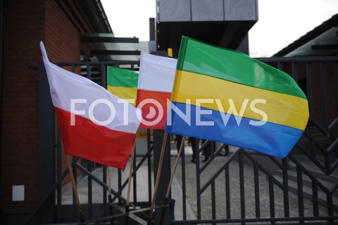  01.03.2019 OSTROLEKA<br />
UROCZYSTE ZAKONCZENIE PRZEBUDOWY SIEDZIBY MUZEUM ZOLNIERZY WYKLETYCH<br />
NARODOWY DZIEN PAMIECI<br />
N/Z FLAGI<br />
 