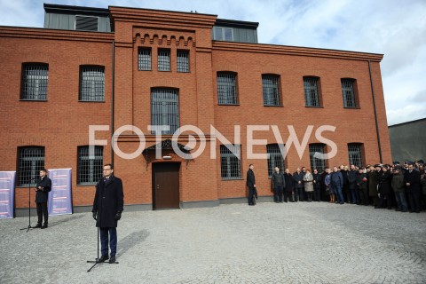  01.03.2019 OSTROLEKA<br />
UROCZYSTE ZAKONCZENIE PRZEBUDOWY SIEDZIBY MUZEUM ZOLNIERZY WYKLETYCH<br />
NARODOWY DZIEN PAMIECI<br />
N/Z PREMIER MATEUSZ MORAWIECKI<br />
 