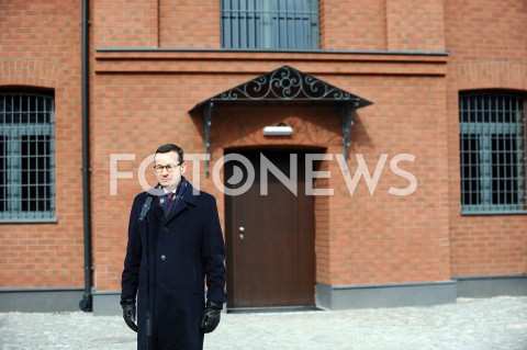  01.03.2019 OSTROLEKA<br />
UROCZYSTE ZAKONCZENIE PRZEBUDOWY SIEDZIBY MUZEUM ZOLNIERZY WYKLETYCH<br />
NARODOWY DZIEN PAMIECI<br />
N/Z PREMIER MATEUSZ MORAWIECKI<br />
 