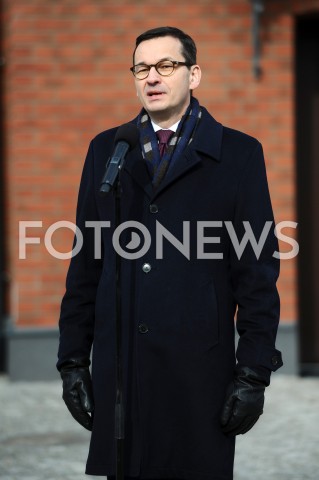  01.03.2019 OSTROLEKA<br />
UROCZYSTE ZAKONCZENIE PRZEBUDOWY SIEDZIBY MUZEUM ZOLNIERZY WYKLETYCH<br />
NARODOWY DZIEN PAMIECI<br />
N/Z PREMIER MATEUSZ MORAWIECKI<br />
 