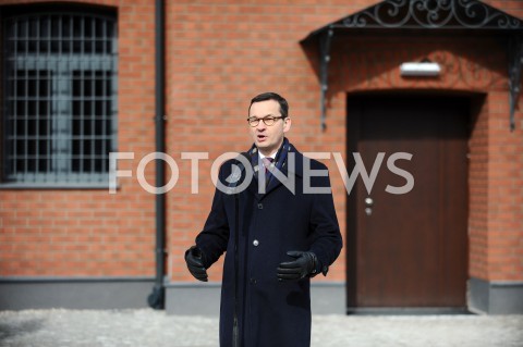  01.03.2019 OSTROLEKA<br />
UROCZYSTE ZAKONCZENIE PRZEBUDOWY SIEDZIBY MUZEUM ZOLNIERZY WYKLETYCH<br />
NARODOWY DZIEN PAMIECI<br />
N/Z PREMIER MATEUSZ MORAWIECKI<br />
 