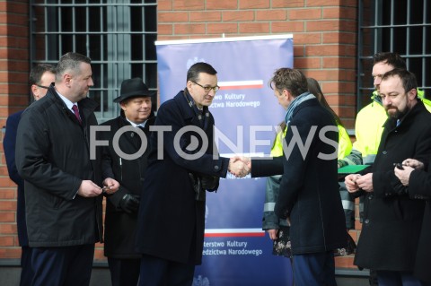  01.03.2019 OSTROLEKA<br />
UROCZYSTE ZAKONCZENIE PRZEBUDOWY SIEDZIBY MUZEUM ZOLNIERZY WYKLETYCH<br />
NARODOWY DZIEN PAMIECI<br />
N/Z PREMIER MATEUSZ MORAWIECKI JACEK KARCZEWSKI DARIUSZ BLOCHER LUKASZ KULIK<br />
 