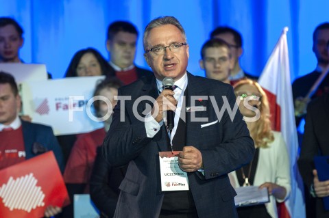  02.03.2019 WARSZAWA<br />
KONWENCJA ZALOZYCIELSKA PARTII POLSKA FAIRPLAY<br />
N/Z PIOTR ROMAN<br />
 