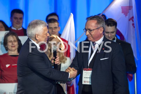  02.03.2019 WARSZAWA<br />
KONWENCJA ZALOZYCIELSKA PARTII POLSKA FAIRPLAY<br />
N/Z ROBERT GWIAZDOWSKI PIOTR ROMAN<br />
 