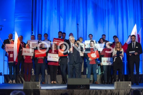  02.03.2019 WARSZAWA<br />
KONWENCJA ZALOZYCIELSKA PARTII POLSKA FAIRPLAY<br />
N/Z ROBERT GWIAZDOWSKI<br />
 