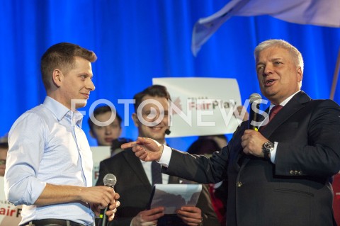  02.03.2019 WARSZAWA<br />
KONWENCJA ZALOZYCIELSKA PARTII POLSKA FAIRPLAY<br />
N/Z ROBERT GWIAZDOWSKI FILIP CHODKIEWICZ<br />
 